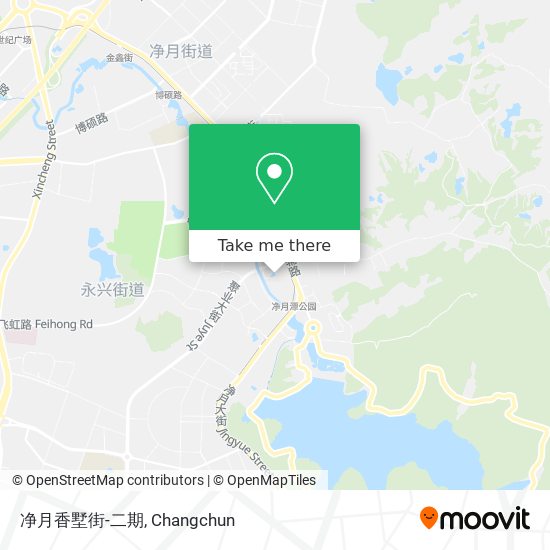 净月香墅街-二期 map