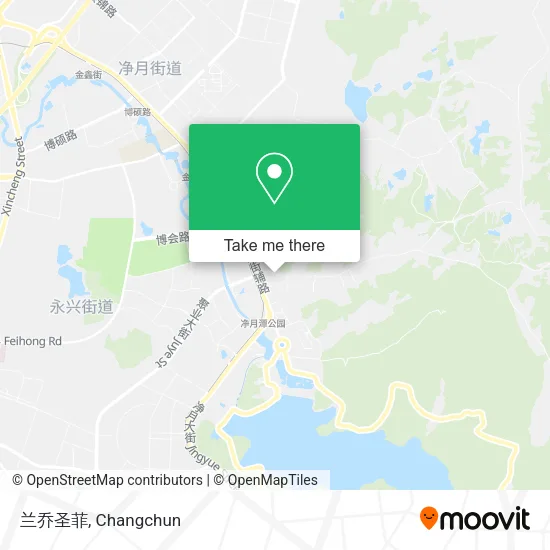 兰乔圣菲 map