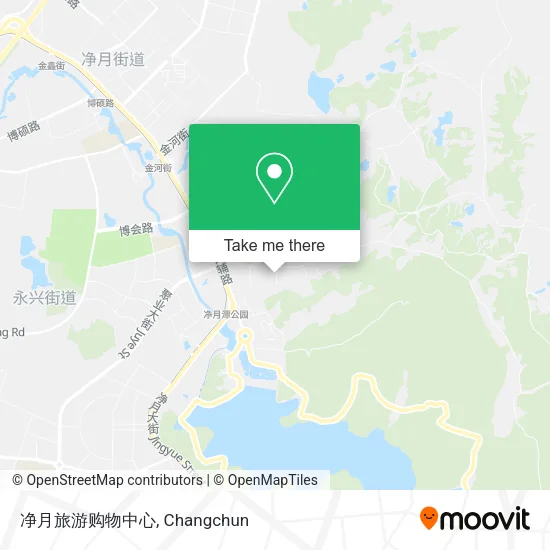 净月旅游购物中心 map