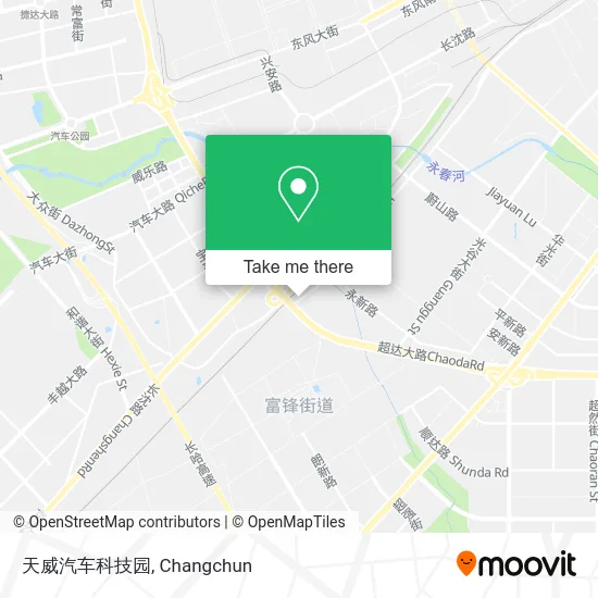 天威汽车科技园 map