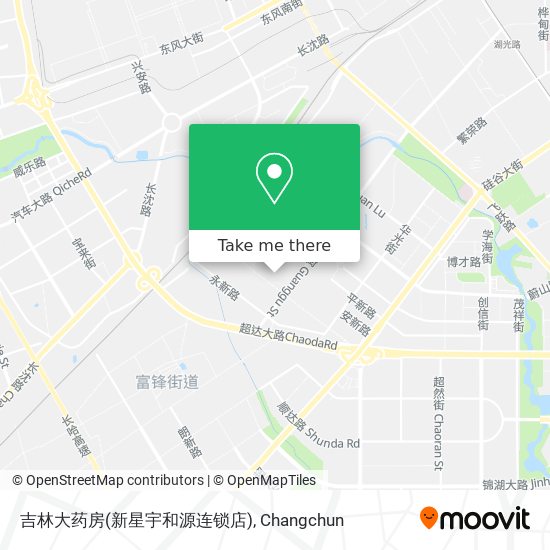 吉林大药房(新星宇和源连锁店) map