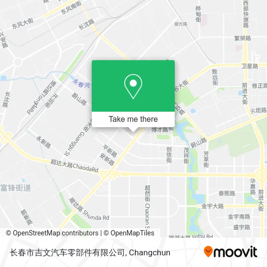 长春市吉文汽车零部件有限公司 map