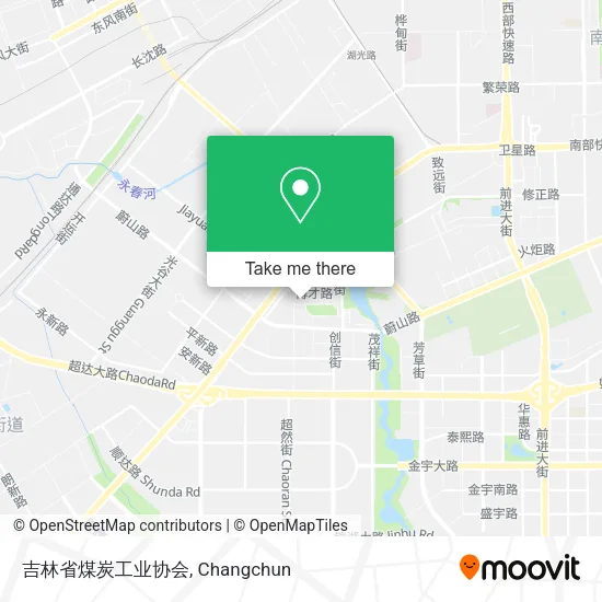 吉林省煤炭工业协会 map