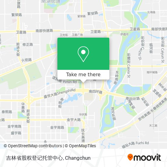 吉林省股权登记托管中心 map
