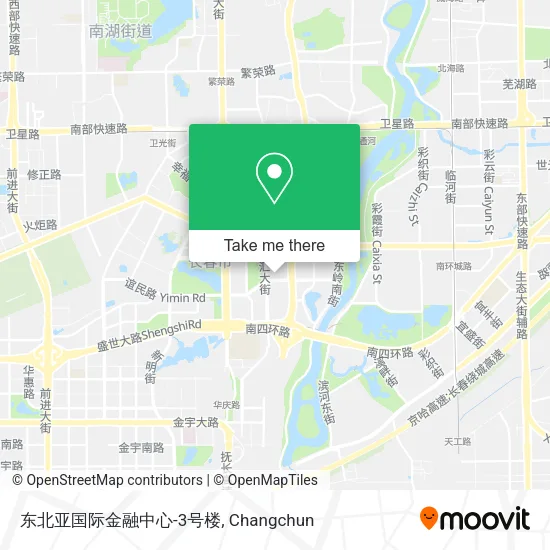 东北亚国际金融中心-3号楼 map