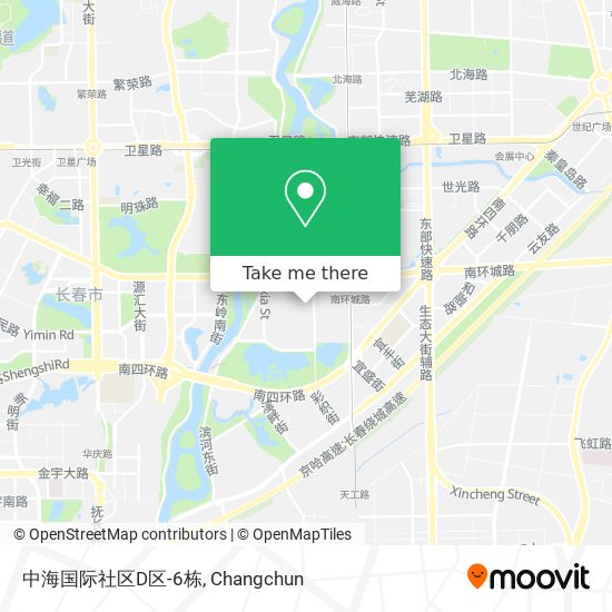 中海国际社区D区-6栋 map