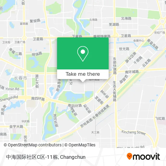 中海国际社区C区-11栋 map