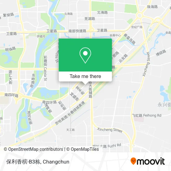 保利香槟-B3栋 map