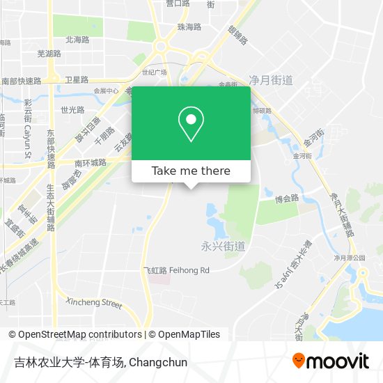 吉林农业大学-体育场 map
