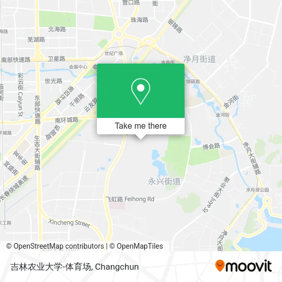 吉林农业大学-体育场 map