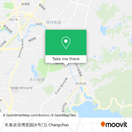 长春农业博览园(6号门) map