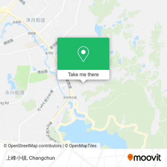 上峰小镇 map