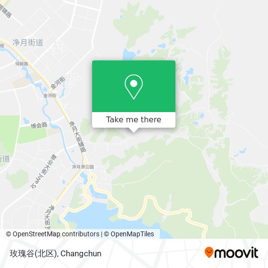玫瑰谷(北区) map