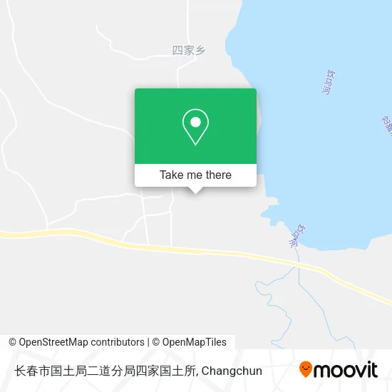长春市国土局二道分局四家国土所 map