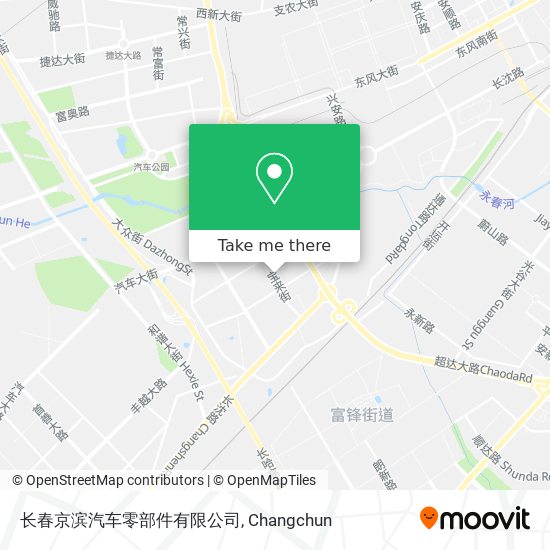 长春京滨汽车零部件有限公司 map