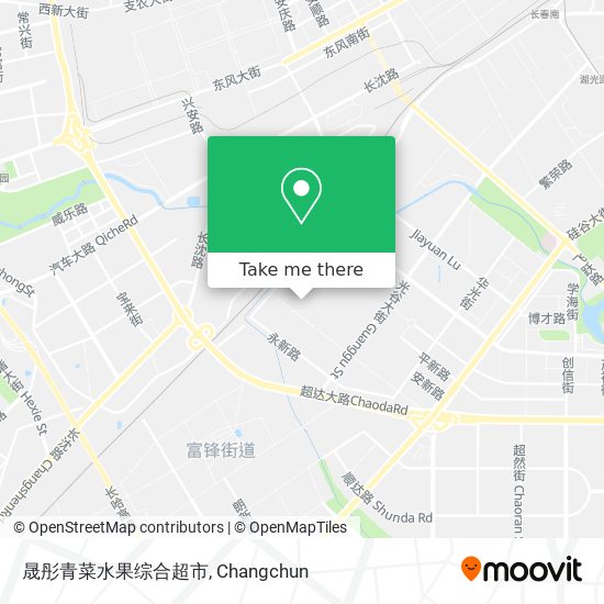 晟彤青菜水果综合超市 map
