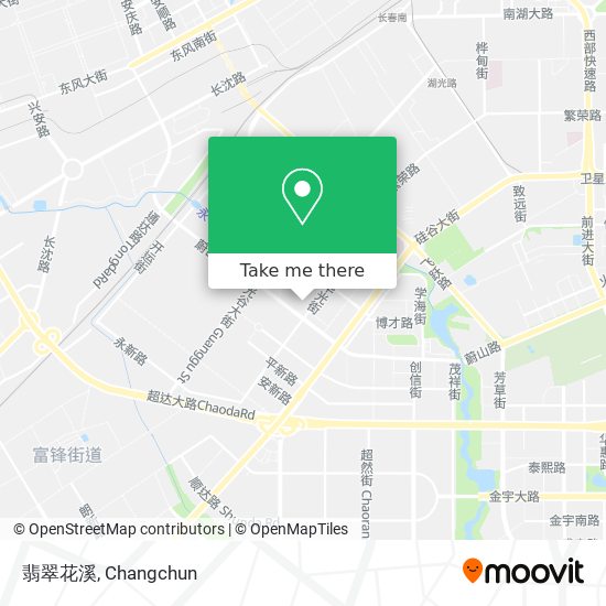 翡翠花溪 map