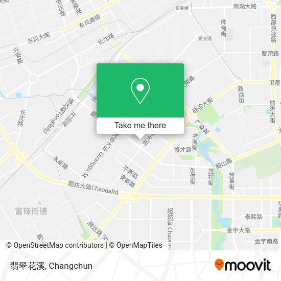 翡翠花溪 map