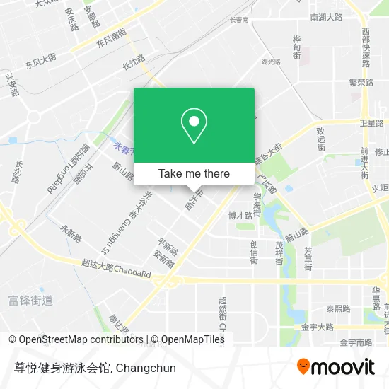 尊悦健身游泳会馆 map