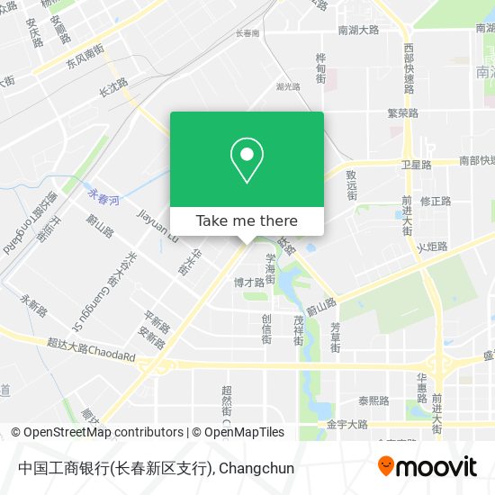 中国工商银行(长春新区支行) map