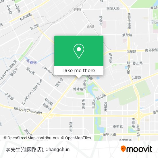 李先生(佳园路店) map