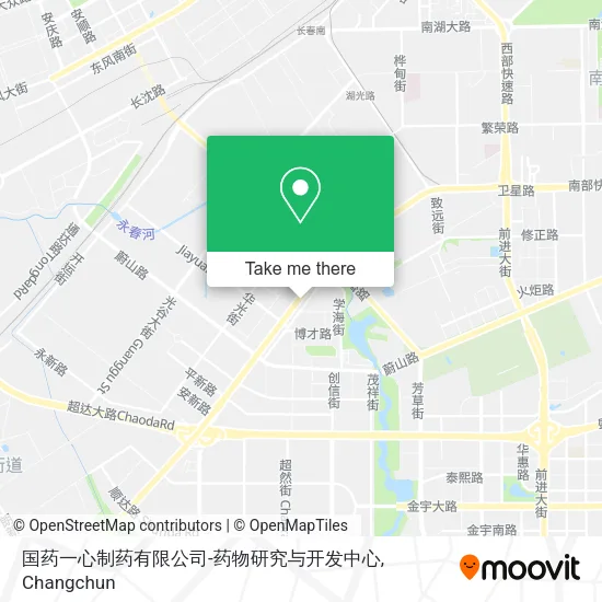 国药一心制药有限公司-药物研究与开发中心 map