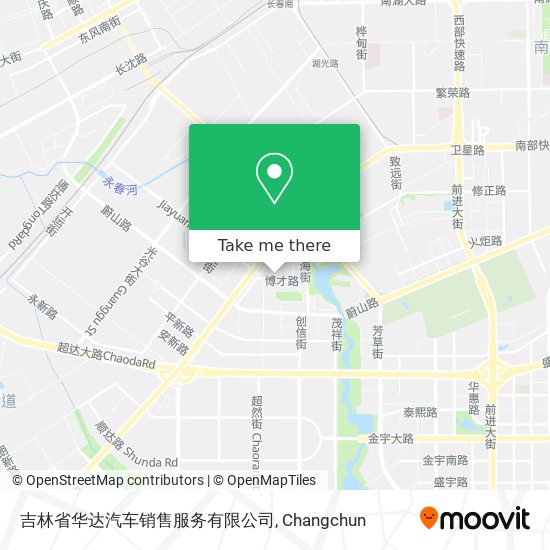 吉林省华达汽车销售服务有限公司 map