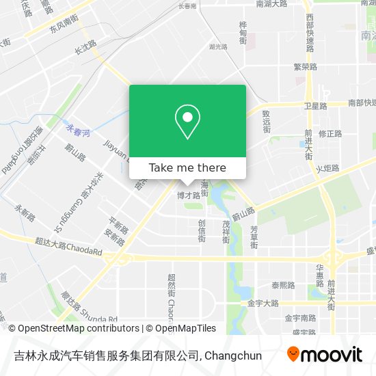 吉林永成汽车销售服务集团有限公司 map