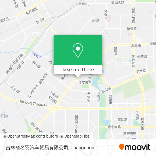 吉林省名羽汽车贸易有限公司 map