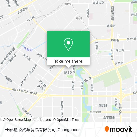 长春鑫荣汽车贸易有限公司 map