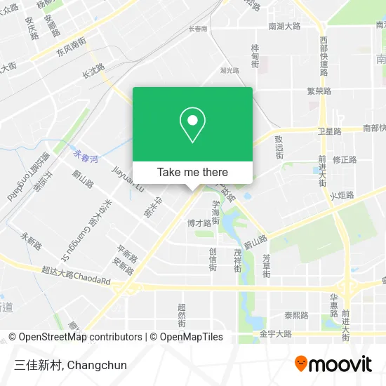 三佳新村 map