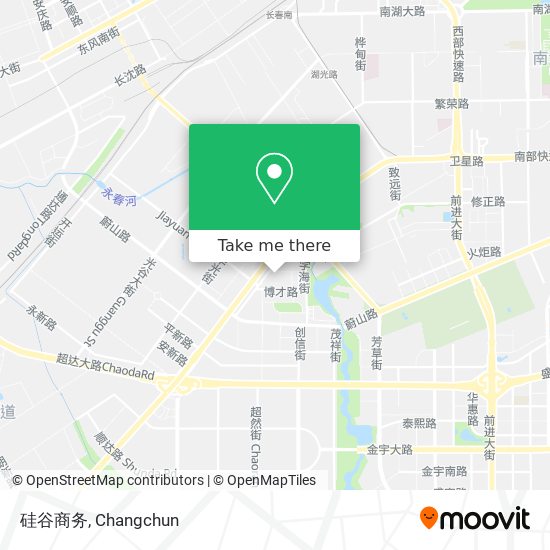 硅谷商务 map