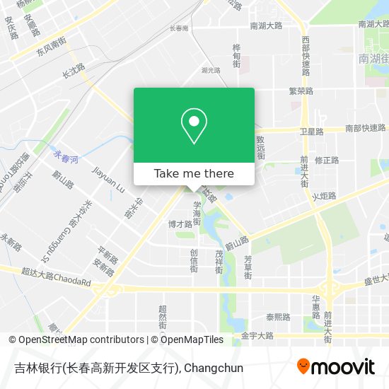 吉林银行(长春高新开发区支行) map