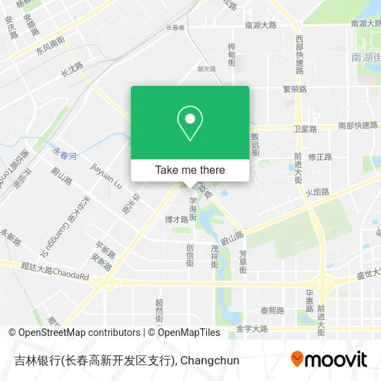吉林银行(长春高新开发区支行) map