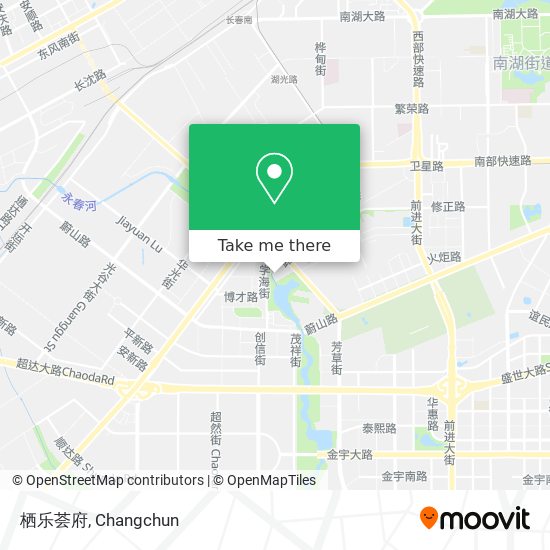 栖乐荟府 map