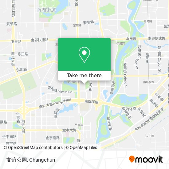 友谊公园 map