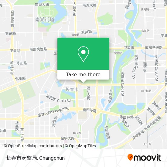 长春市药监局 map