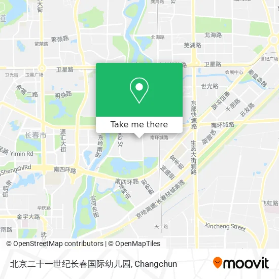 北京二十一世纪长春国际幼儿园 map