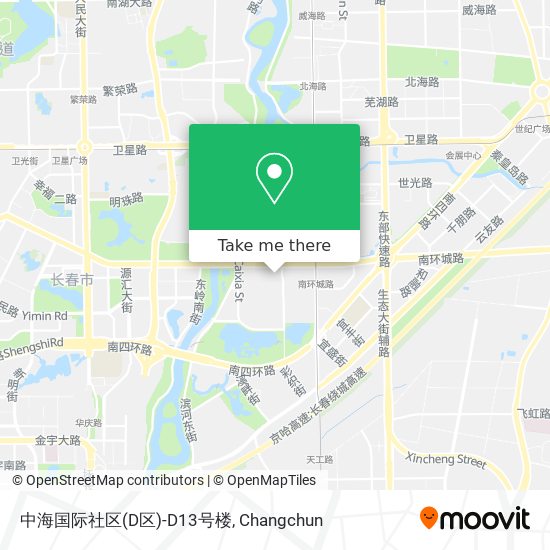 中海国际社区(D区)-D13号楼 map