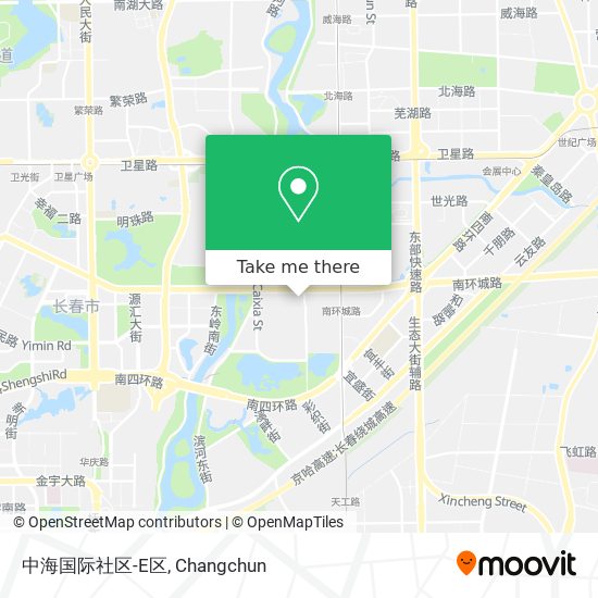 中海国际社区-E区 map