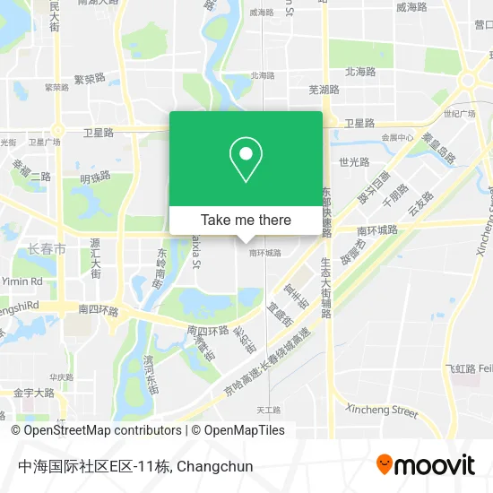 中海国际社区E区-11栋 map