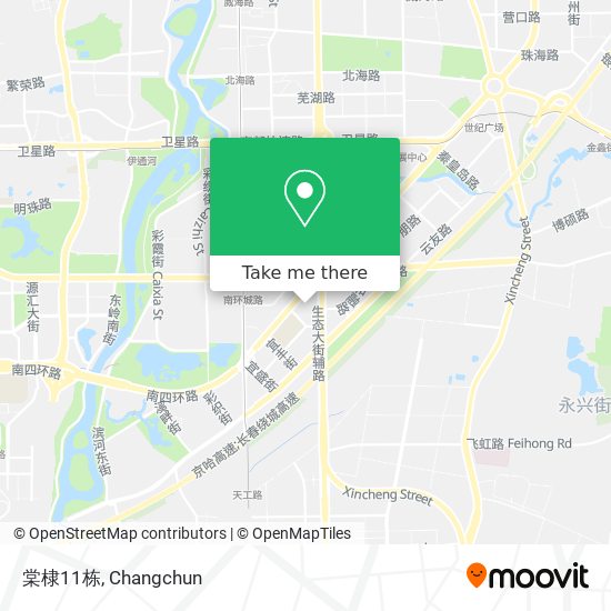 棠棣11栋 map