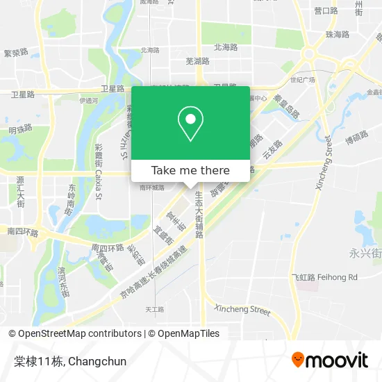 棠棣11栋 map
