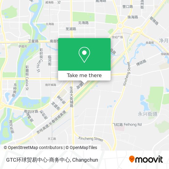 GTC环球贸易中心-商务中心 map