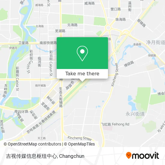 吉视传媒信息枢纽中心 map