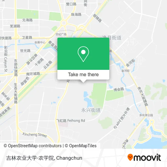 吉林农业大学-农学院 map