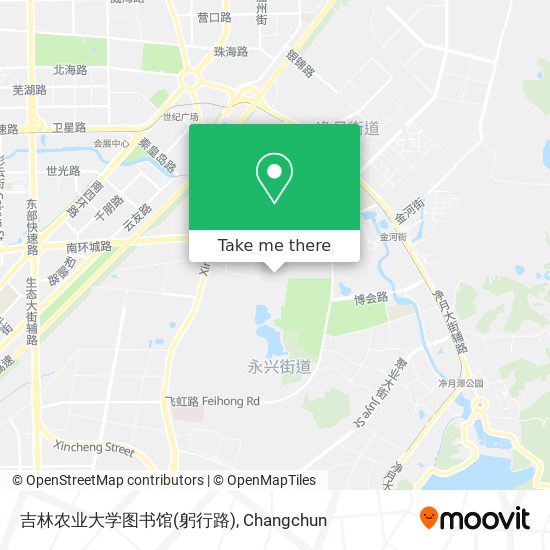 吉林农业大学图书馆(躬行路) map
