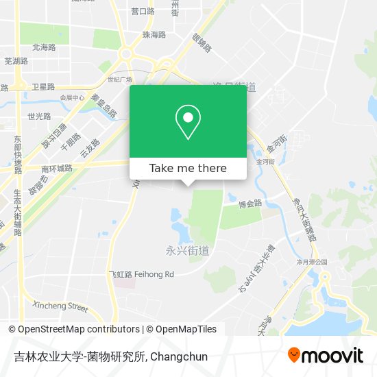 吉林农业大学-菌物研究所 map