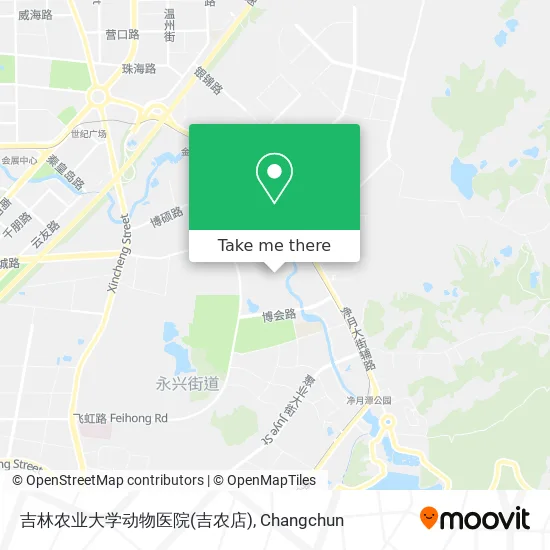 吉林农业大学动物医院(吉农店) map