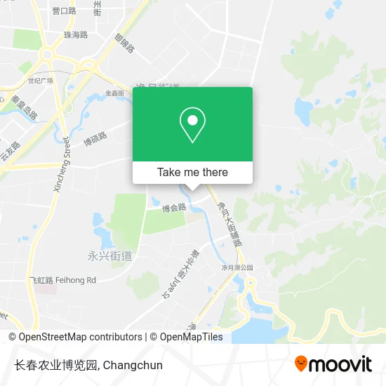 长春农业博览园 map